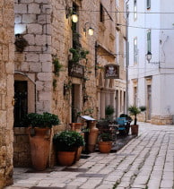 A photo of an old town in Croatia